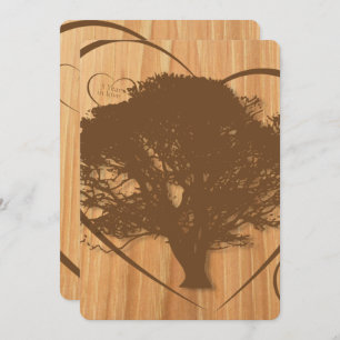 Invitación al quinto aniversario del Boda del Árbo