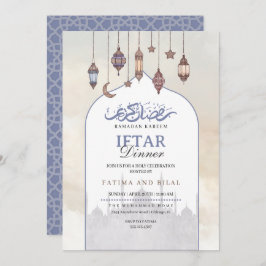 Invitación al Ramadán del Blue Quarter Moon Iftar 