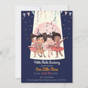 Invitación al Recital de Tiny Dancers – Estudio Pe