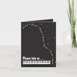 Invitación al Recital del Piano Negro