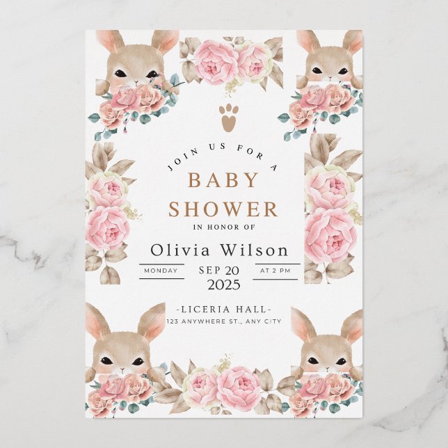 Invitación al Relieve metalizado (Anverso)