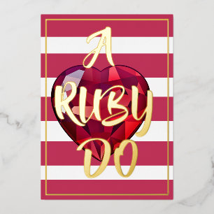 Invitación al Relieve metalizado