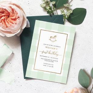 Invitación al Relieve metalizado de cumpleaños de 