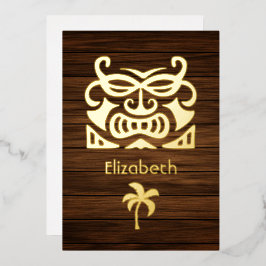 Invitación al Relieve metalizado de ducha de novia