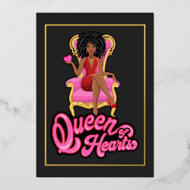 Invitación al Relieve metalizado de fiesta de cump