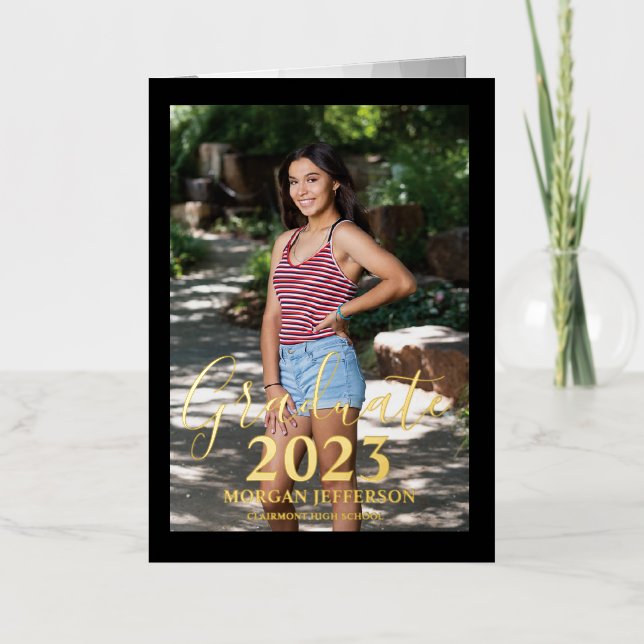 Invitación al Relieve metalizado de fotografía de  (Anverso)