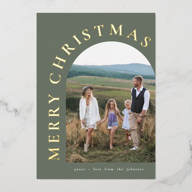 Invitación al Relieve metalizado del Arco de Vacac (Anverso)