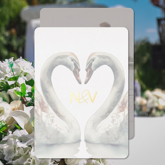 Invitación al Relieve metalizado del Boda de monog (Subido por el creador)