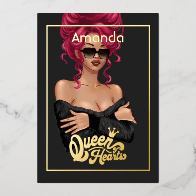 Invitación al Relieve metalizado del partido de cu (Anverso)