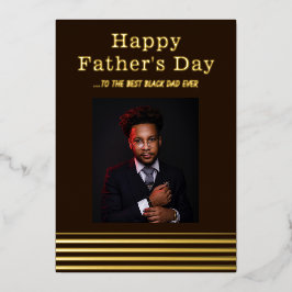 Invitación al Relieve metalizado Fiesta de la cena