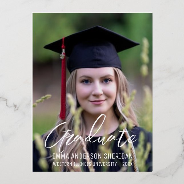 Invitación al Relieve metalizado fotográfico con e (Anverso)