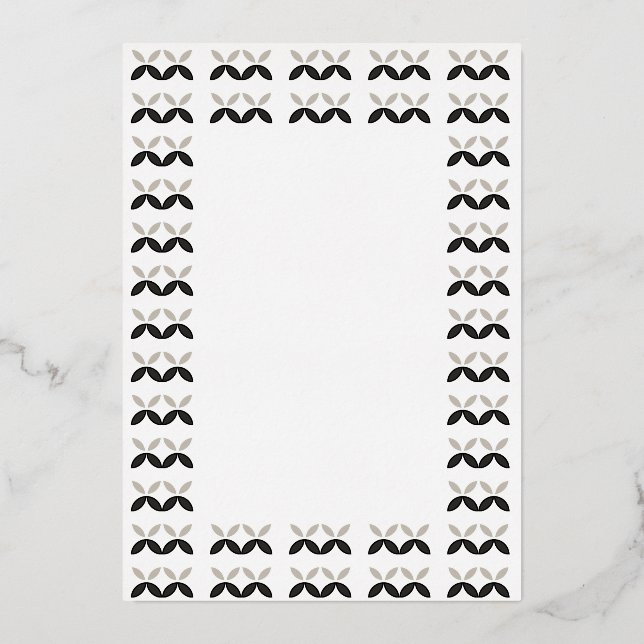 Invitación al Relieve metalizado Kiss xx (Anverso)