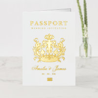 Invitación al Relieve metalizado real de la boda d