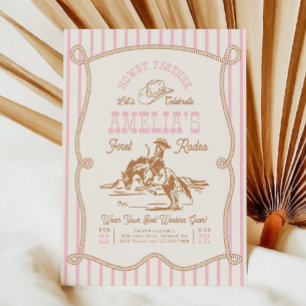 Invitación al Rodeo de la Cuerda de Raya Rosa