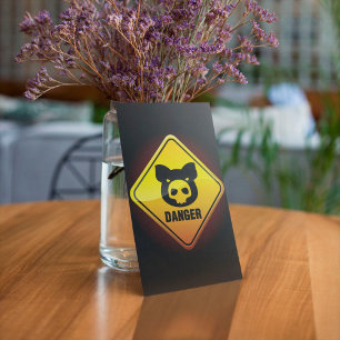 Invitación al Rótulo de la gripe porcina por Pelig