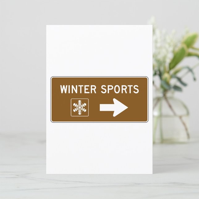 Invitación al Rótulo de Winter Sports Road (Subido por el creador)