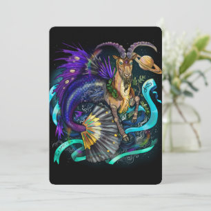 Invitación al Rótulo Zodiaco de Capricornio