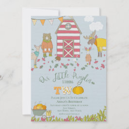 Invitación al segundo cumpleaños de los Amigos del