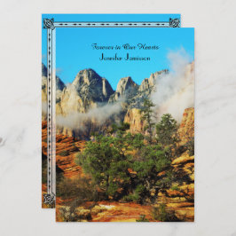 Invitación al servicio conmemorativo, cañón con nu