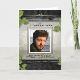 Invitación al servicio conmemorativo de fotografía