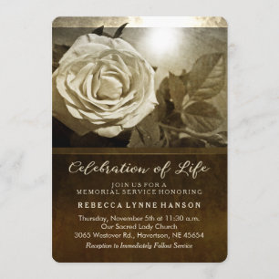 Invitación al servicio conmemorativo de la Nostalg