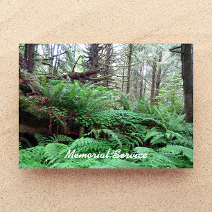 Invitación al servicio conmemorativo - Invitación 