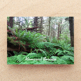 Invitación al servicio conmemorativo - Invitación 