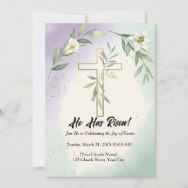 Invitación al servicio religioso de Pascua