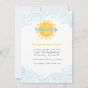 Invitación al sol en verano