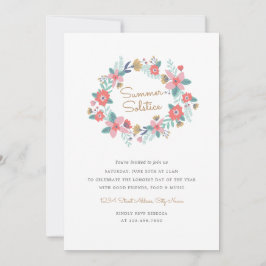 Invitación al solsticio de verano de la corona