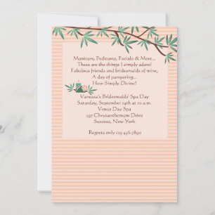Invitación al Spa de Bamboo Branches