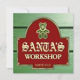 Invitación al taller de Santa Claus