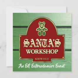 Invitación al taller de Santa Claus
