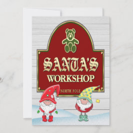 Invitación al taller de Santa Claus