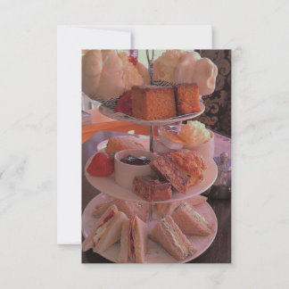 Invitación al té de la tarde