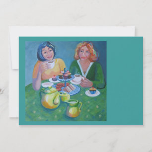 Invitación al té y a la tarta