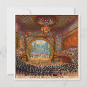 Invitación al Teatro Bijou de Boston