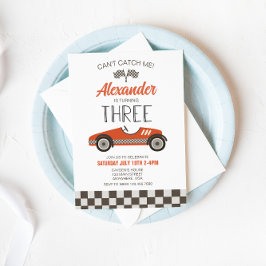 Invitación al Tercer Cumpleaños de Coche de Carrer