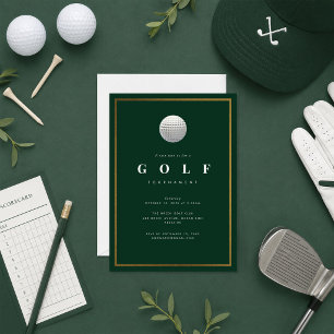 Invitación al Torneo de Golf