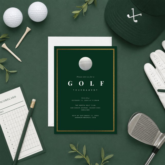 Invitación al Torneo de Golf (Subido por el creador)