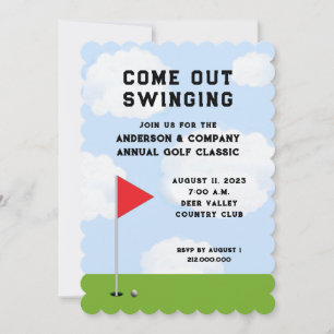 Invitación al Torneo de Golf