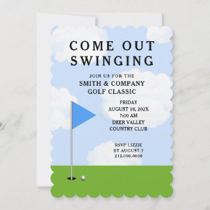 Invitación al Torneo de Golf