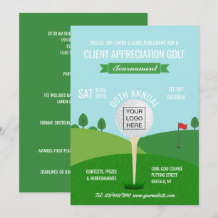 Invitación al Torneo de Golf de la Empresa