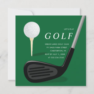 Invitación al Torneo de Golf Green Golf Outing