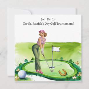 Invitación al Torneo de Golf St. Patrick's Day