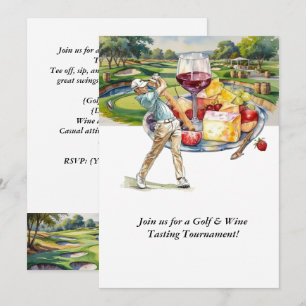 Invitación al Torneo de Golf y Cata de Vino
