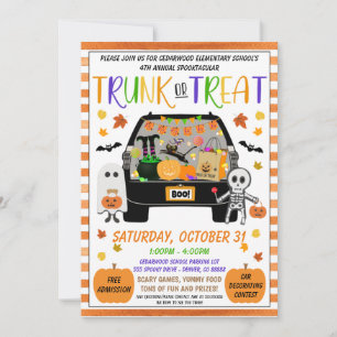 Invitación al tronco o tratado de Halloween
