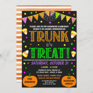 Invitación al tronco o tratado de Halloween