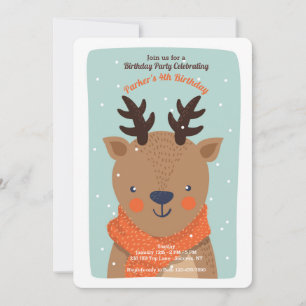 Invitación al venado de invierno