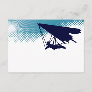 Invitación ala delta del cielo